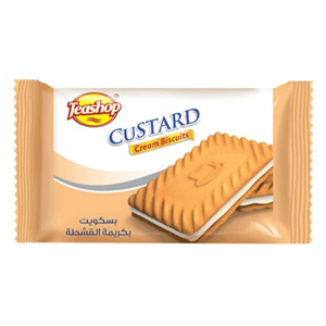 بسكويت قشطة تيشوب صغير 25 جرام