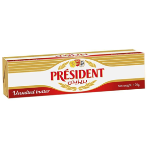 زبدة غير مملحه بريزيدن 100 جرام