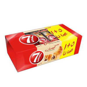 سفن دايز كروسان بحشوة الشوكولاتة 5 + 1 مجاناً