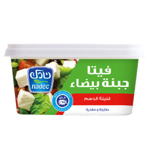 جبنة فيتا بيضاء نادك قليلة الدسم 450 مل