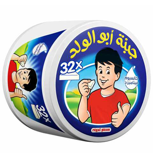 جبنة ابو ولد مثلثات 32 قطعة 480 جرام