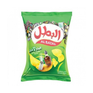 بطاطس البطل بنكهة الملح والخل