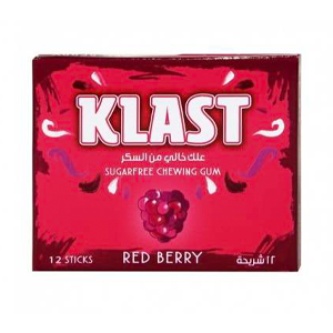 كلاست علك خالي من سكر توت 28.8 جرام