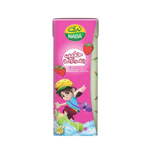 ندى حليب بالفراولة 185 مل