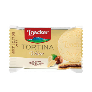 شوكلاتة لواكر تورتينا بيضاء  21 جرام