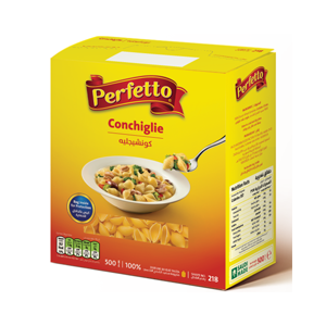 مكرونة بيرفيتو رقم (218) كونشيجليه 500 جرام
