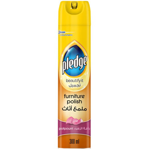 منظف وملمع الأثاث بليدج الزهور 300 مل