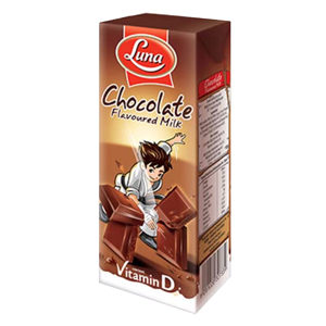 حليب بنكهة شوكولاتة لونا 200 مل