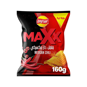 ليز ماكس فلفل حار مكسيكي 160 جرام