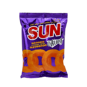 بطاطس صن رنق بنكهة الجبنة 60 جرام