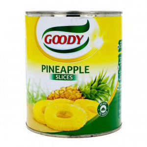 قودي شرائح اناناس حلق كبير 825 جرام