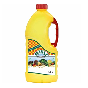 زيت حياة اولين النخيل اصفر 1.5 لتر