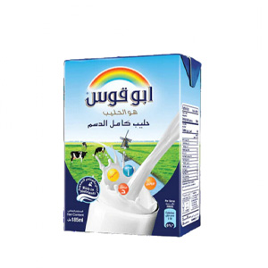 حليب ابو قوس كامل الدسم 185 جرام