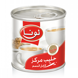 حليب لونا مركز مفتاح علب 170 مل