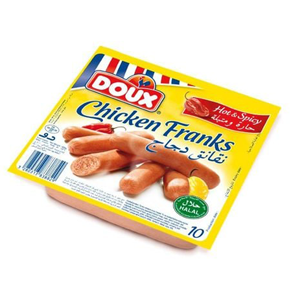 نقانق دوكس حارة ومتبلة 400 جرام